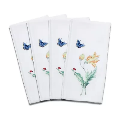 Lenox Butterfly Meadow Garden 4-pc. Napkins