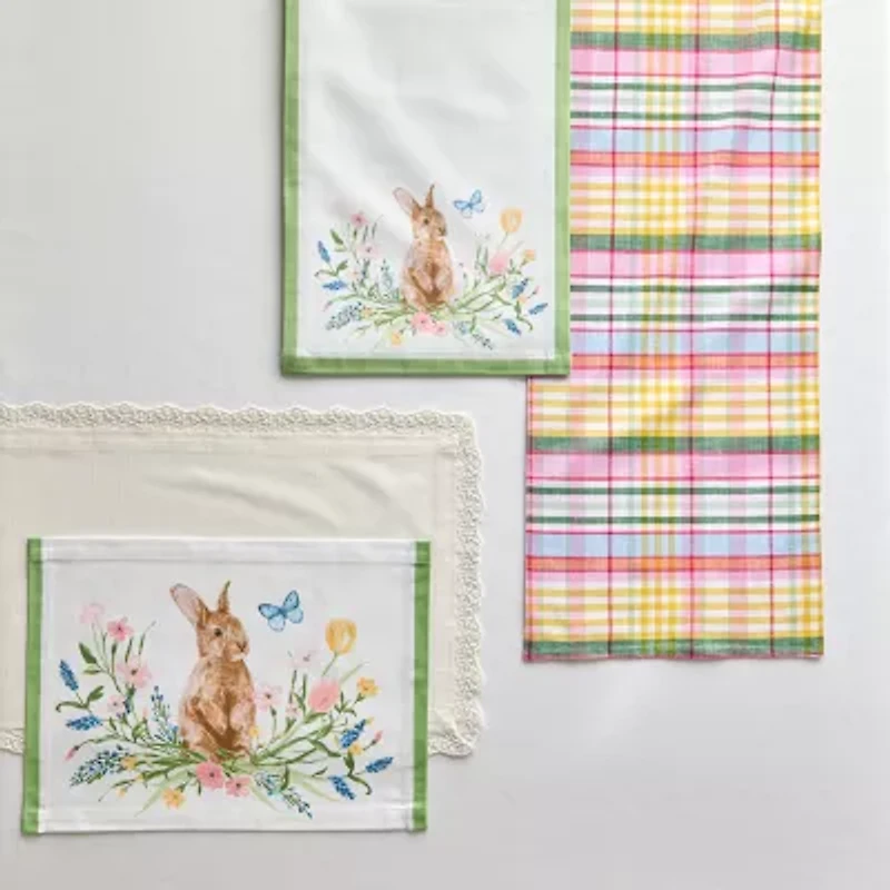 Layerings Bunny 4-pc. Placemat