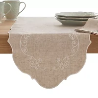 Lenox French Perle Embroidered Table Runner