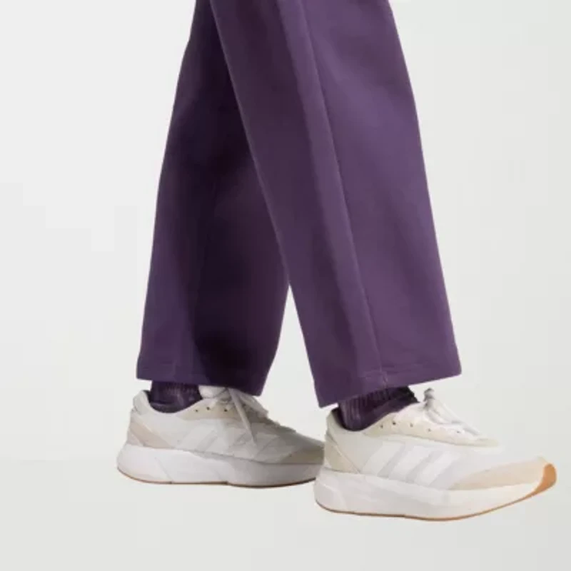 adidas Womens Straight Mid Rise Sweatpant