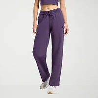 adidas Womens Straight Mid Rise Sweatpant