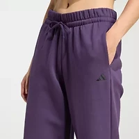 adidas Womens Straight Mid Rise Sweatpant