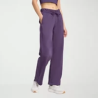 adidas Womens Straight Mid Rise Sweatpant