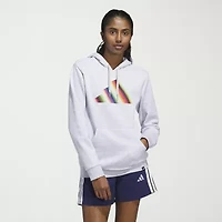 adidas Womens Long Sleeve Fleece Active Hoodie