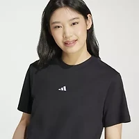 adidas Womens Crew Neck Short Sleeve Active T-Shirt