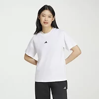 adidas Womens Crew Neck Short Sleeve Active T-Shirt