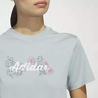 adidas Womens Crew Neck Short Sleeve Active T-Shirt