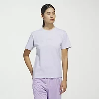 adidas Womens Crew Neck Short Sleeve Active T-Shirt