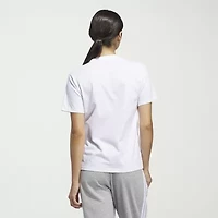 adidas Womens Crew Neck Short Sleeve Active T-Shirt