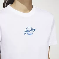 adidas Womens Crew Neck Short Sleeve Active T-Shirt