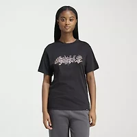 adidas Womens Crew Neck Short Sleeve Active T-Shirt