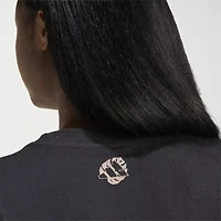 adidas Womens Crew Neck Short Sleeve Active T-Shirt