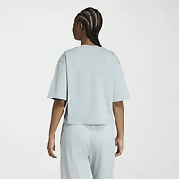 adidas Womens Crew Neck Short Sleeve Active T-Shirt