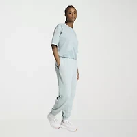 adidas Womens Crew Neck Short Sleeve Active T-Shirt