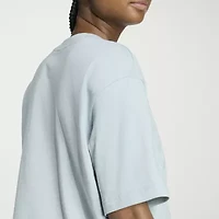 adidas Womens Crew Neck Short Sleeve Active T-Shirt