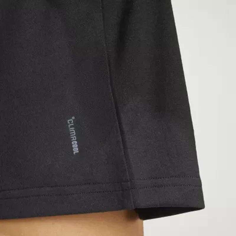 adidas Womens Crew Neck Short Sleeve Active Crop Top