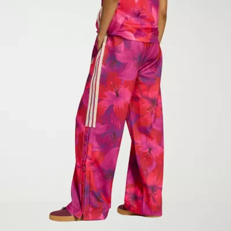 adidas Womens Farm Rio Straight High Rise Regular Fit Track Pant