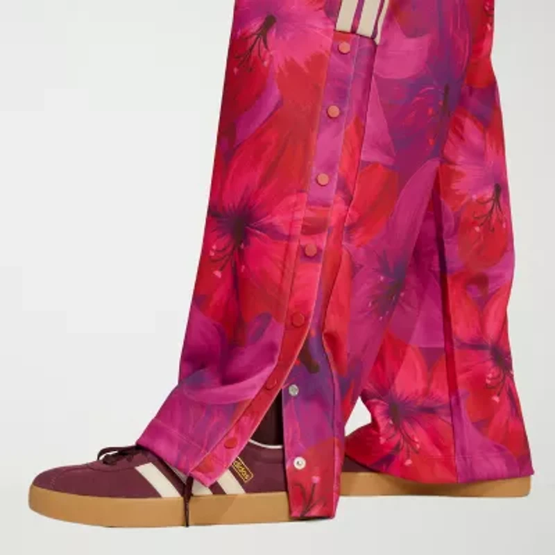 adidas Womens Farm Rio Straight High Rise Regular Fit Track Pant