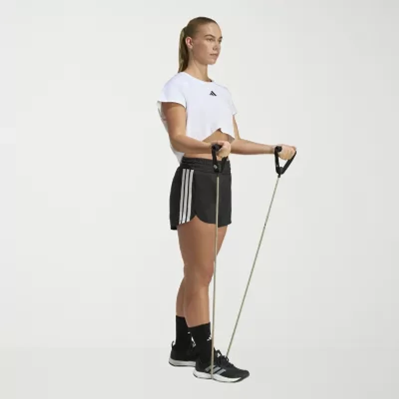 adidas Womens 3" High Rise Active Pull-On Short