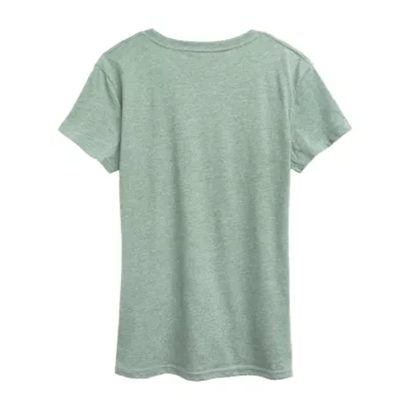 Sneetches Cover Womens Crew Neck Short Sleeve Classic Fit Dr. Seuss Graphic T-Shirt