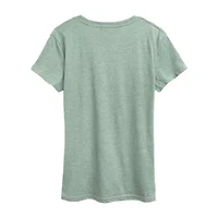 Sneetches Cover Womens Crew Neck Short Sleeve Classic Fit Dr. Seuss Graphic T-Shirt