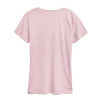 Cat The Street Womens Crew Neck Short Sleeve Classic Fit Dr. Seuss Graphic T-Shirt