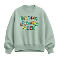 Reading Week Womens Crew Neck Long Sleeve Dr. Seuss Pullover Sweater