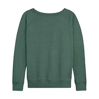 Peanuts Love Is Kind Womens Boat Neck Long Sleeve Classic Fit Graphic T-Shirt