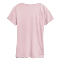 Love Always Answer Womens Crew Neck Short Sleeve Classic Fit Graphic T-Shirt