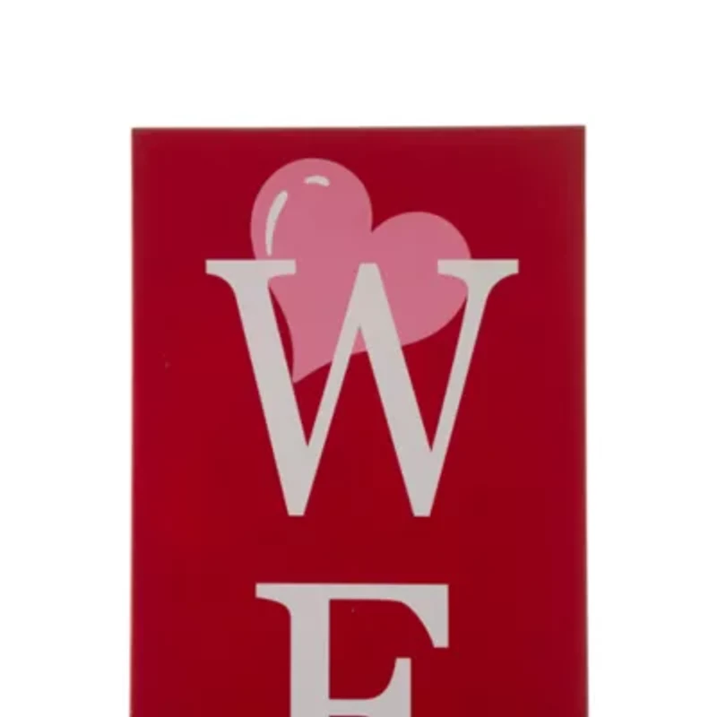 Glitzhome Valentines Day Porch Sign