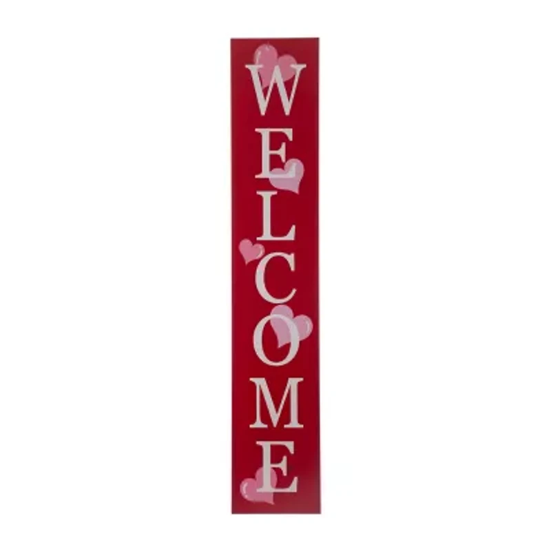 Glitzhome Valentines Day Porch Sign