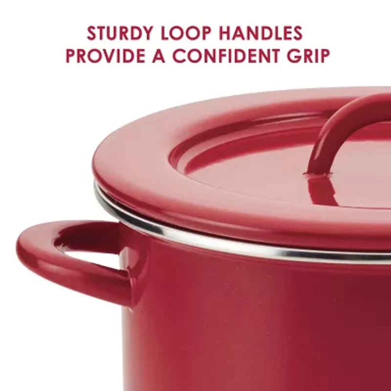 Rachael Ray Create Delicious 12-Qt. Steel Stockpot