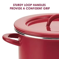 Rachael Ray Create Delicious 12-Qt. Steel Stockpot