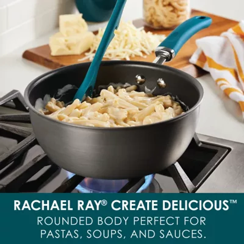 Rachael Ray Create Delicious Hard Anodized 3-qt. Everything Pan with Lid