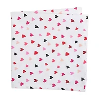 Design Imports Confetti Hearts Print 6-pc. Napkins