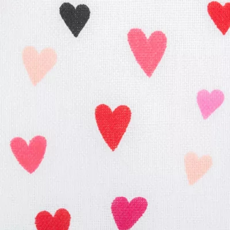 Design Imports Confetti Hearts Print 6-pc. Napkins