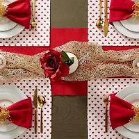 Design Imports Lil Hearts Ribbed 6-pc. Placemat