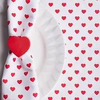 Design Imports Lil Hearts Ribbed 6-pc. Placemat
