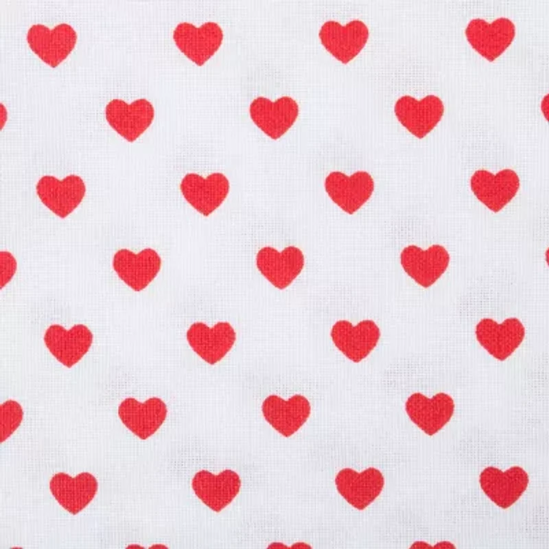 Design Imports Lil Hearts Ribbed 6-pc. Placemat