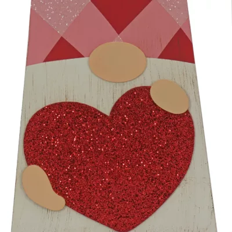 National Tree Co. "36"" Valentines Heart Porch Decor" Valentines Day Gnome