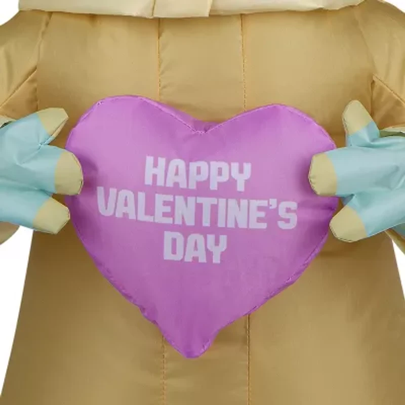 National Tree Co. 20" Baby Yoda Star Wars Valentines Day Inflatable