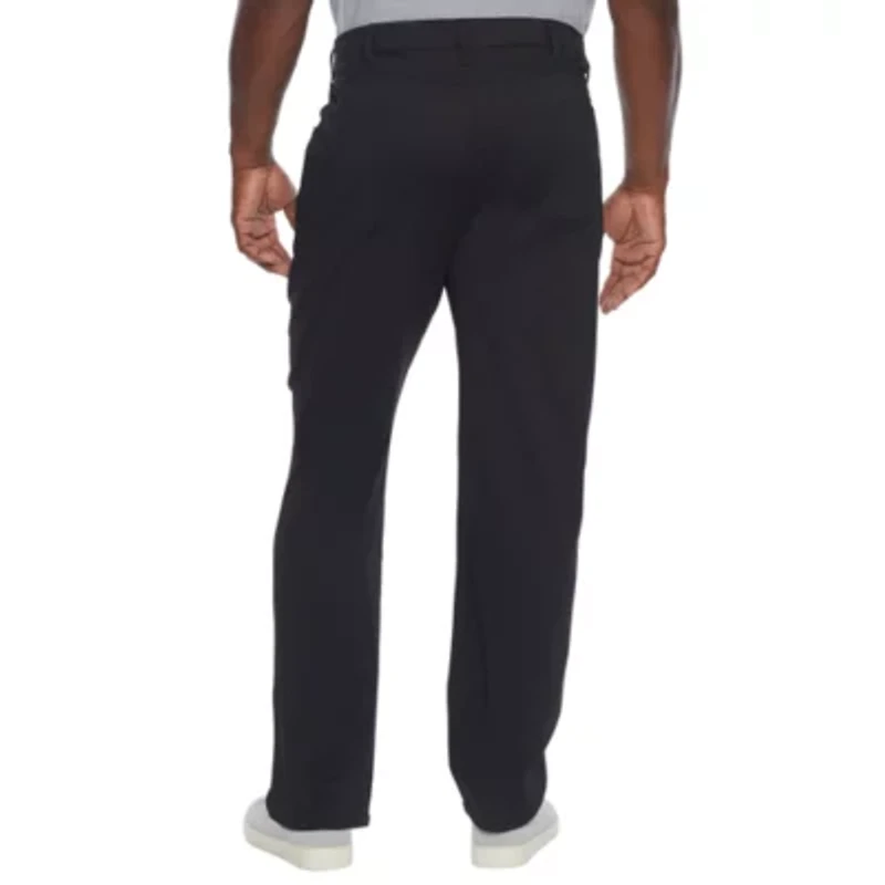 Stylus Mens Big and Tall Straight Fit Flat Front Pants