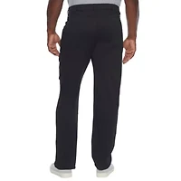 Stylus Mens Big and Tall Straight Fit Flat Front Pants