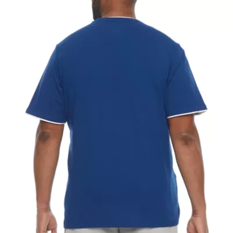 Shaquille O'Neal XLG Mens Crew Neck Short Sleeve Big and Tall T-Shirt