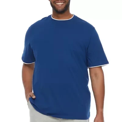 Shaquille O'Neal XLG Mens Crew Neck Short Sleeve Big and Tall T-Shirt