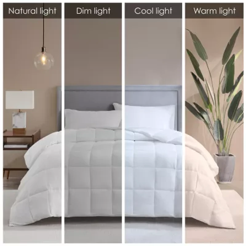 Sleep Philosophy Warmer 300 TC Cotton Sateen Down Alt 3M Thinsulate Comforter