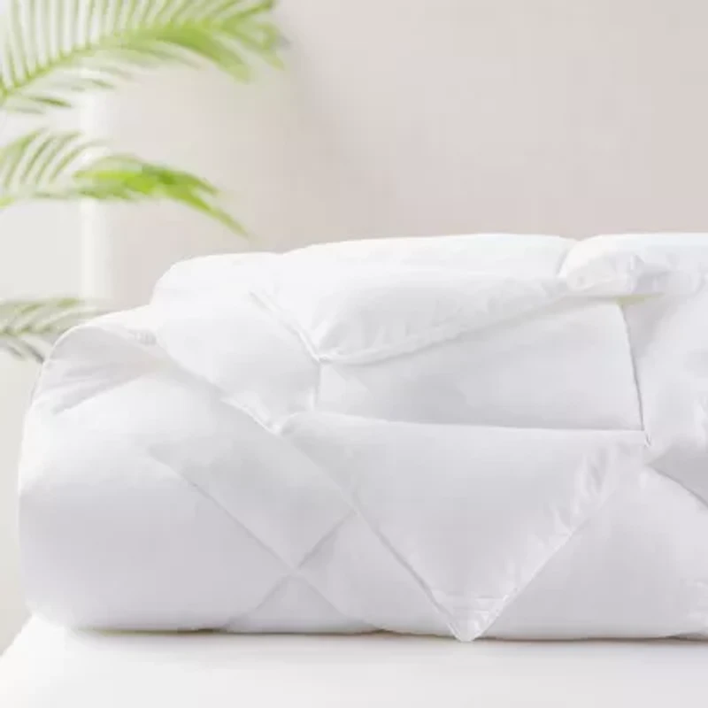 Sleep Philosophy Maximum Warmth 300 TC Cotton Sateen Comforter Down Alt 3M Thinsulate