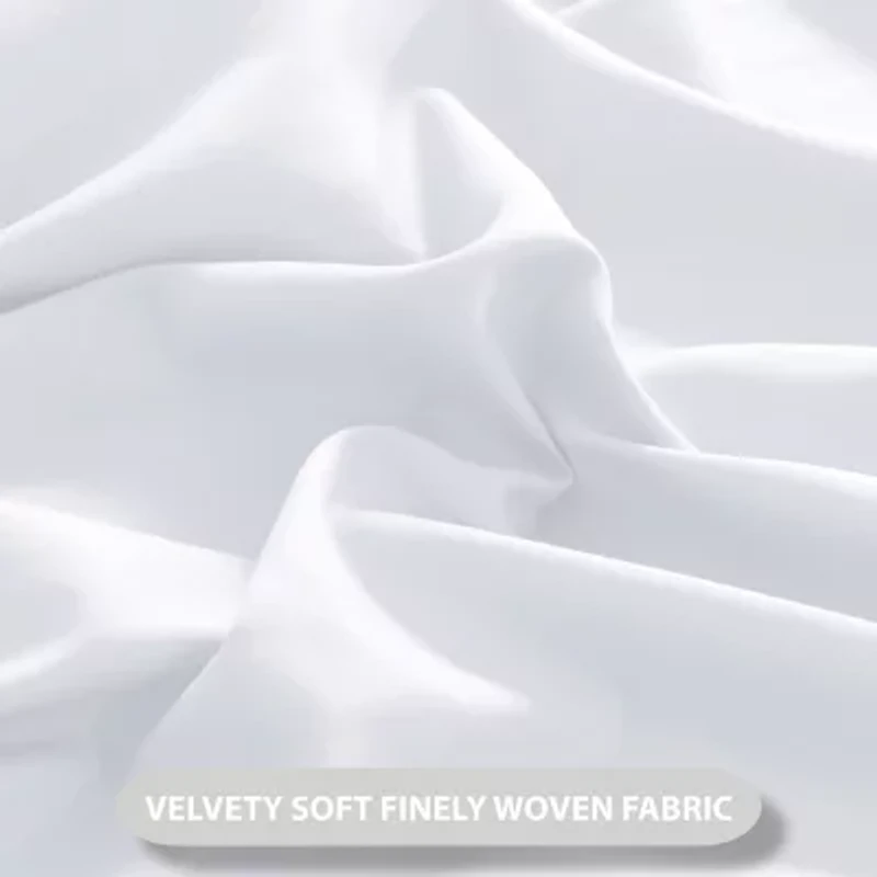 Swift Home Ultra Glam Soft Ruffle Hem Deep Pocket Sheet Set