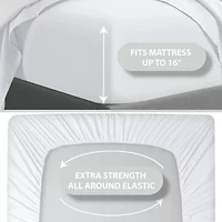 Swift Home Ultra Glam Soft Ruffle Hem Deep Pocket Sheet Set