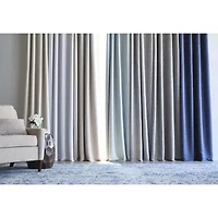 Max Blackout Campbell Grommet Top Energy Saving 100% Single Curtain Panel